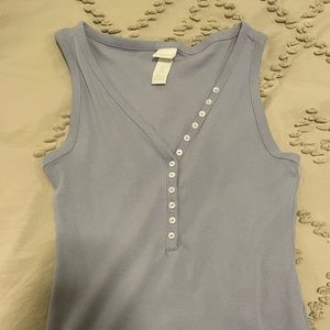 Blue H&M tank top small